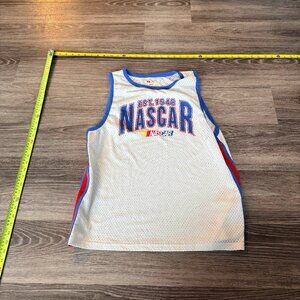 NASCAR Mesh Jersey Tank Top | Men’s Large | Racing Graphic